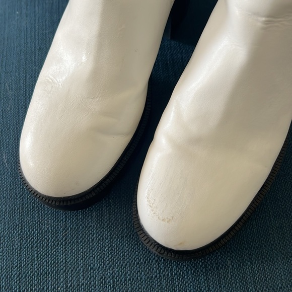 Women’s BP white platform boots; sz 8.5 - Picture 2 of 7